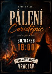 Pálení čarodějnic Vraclav 2026