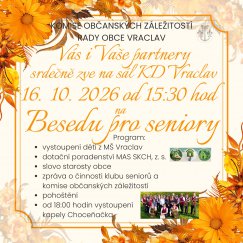 Beseda s důchodci 2026