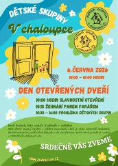 Den otevřených dveří - dětské skupiny V chaloupce