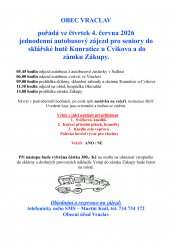 Výlet pro seniory 2026