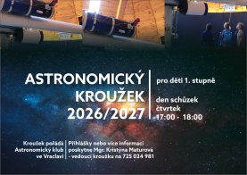 Pozvánka do Astronomického kroužku 2026ú2027