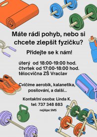 Aerobní cvičení pro ženy Vraclav