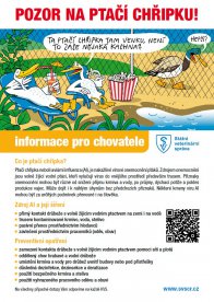 Ptačí chřipka - informace - opatření platná do 2.3.2024