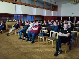 Setkání u příležitosti promítání diapozitivů