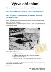 Výzva občanům - fotodokumentace Kulturní dům