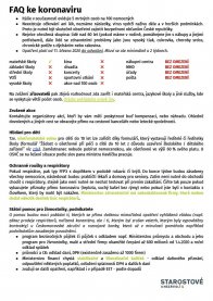 Otázky a odpovědi - opatření ke COVID-19