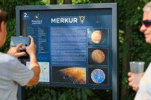 Slavnostní otevření planetární stezky