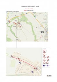 Dopravní opatření k 3. etapě stavby Modernizace silnice III/30523 - uzavírky, objížďky 1.9.-31.10.2024