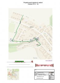 Stavba ČEZ Distribuce - vedení NN a VN + trafostanice Vraclav